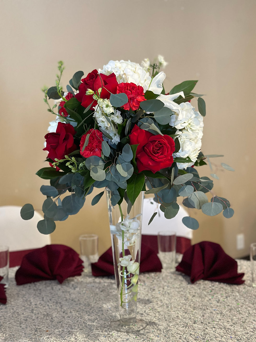 Thumbnail: centerpeice for events 16inch vase 