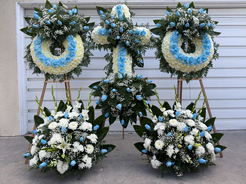 five peice funeral packet