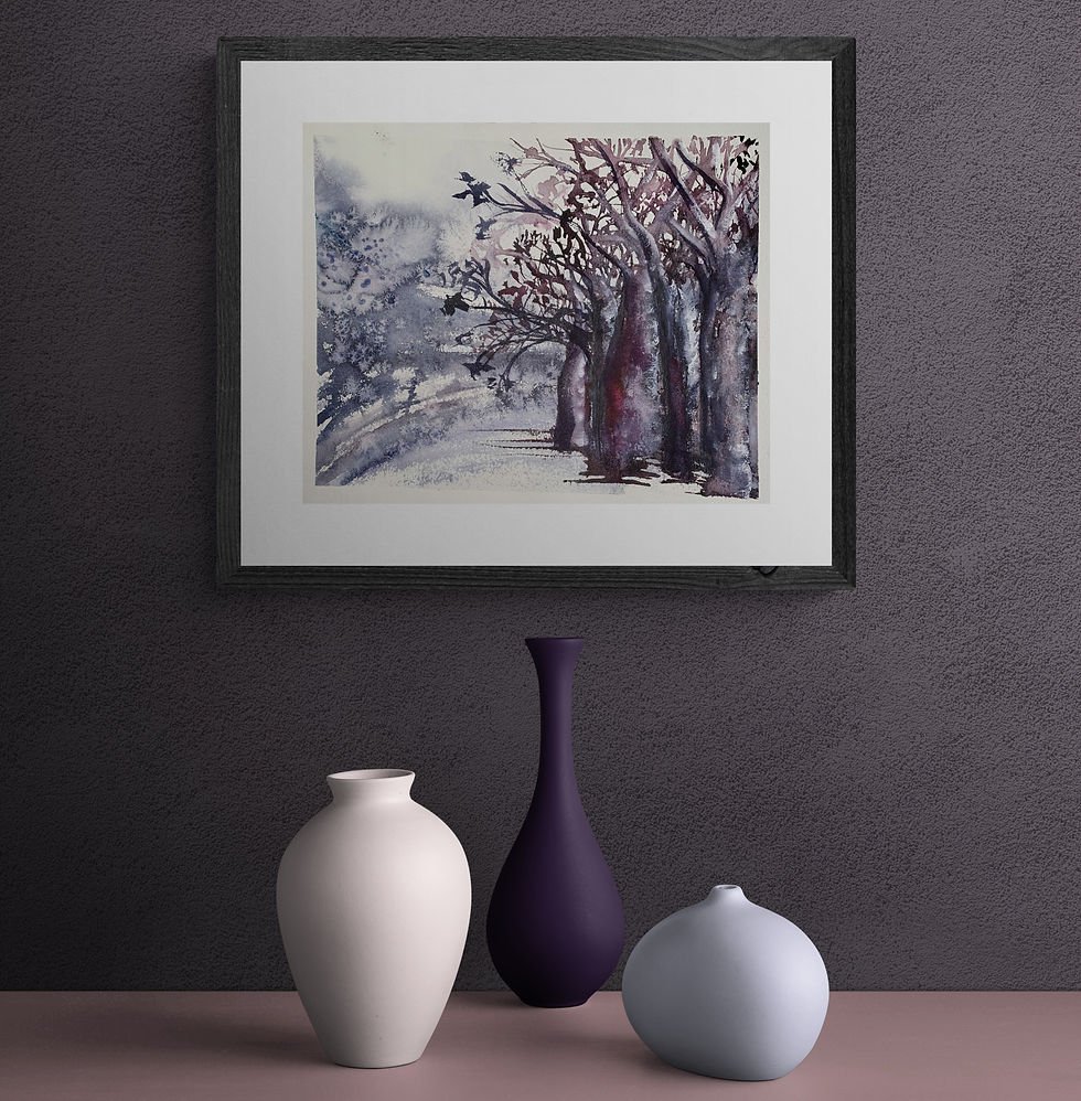 Miniature : When the Evening Shadows Fall