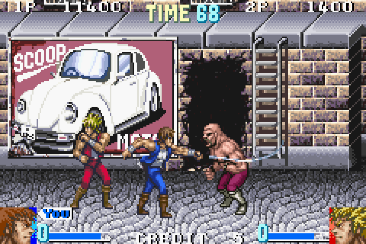 double dragon advance moves