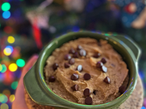 Chickpea Chocolate Chip Cookie Skillet