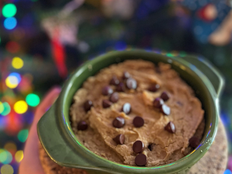 Chickpea Chocolate Chip Cookie Skillet