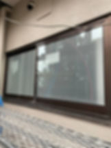 真空ガラス 乳白