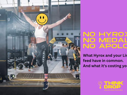 THINKDROP 42: No Hyrox. No Medal. No Apology.