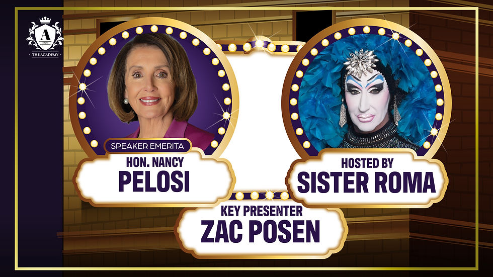 The Academy Presents: The 2026 Legends Awards: Honoring Speaker Emerita Nancy Pelosi 🌟