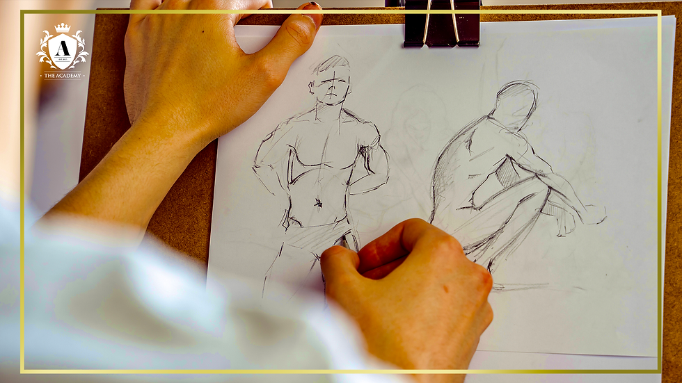 Drink & Draw | Life Drawing at The Academy