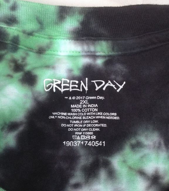 サムネイル： GREEN DAY / ノースリーブTシャツ / TIE-DYE / バンドT / ロックT