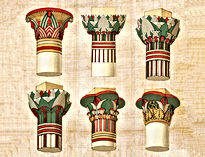 Egyptian Column Sketches