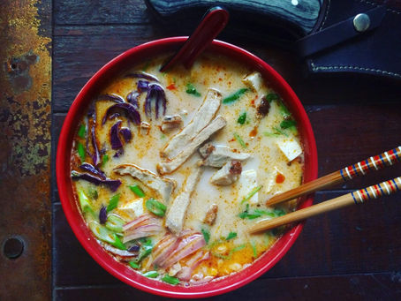 Pork Curry Noodle Soup