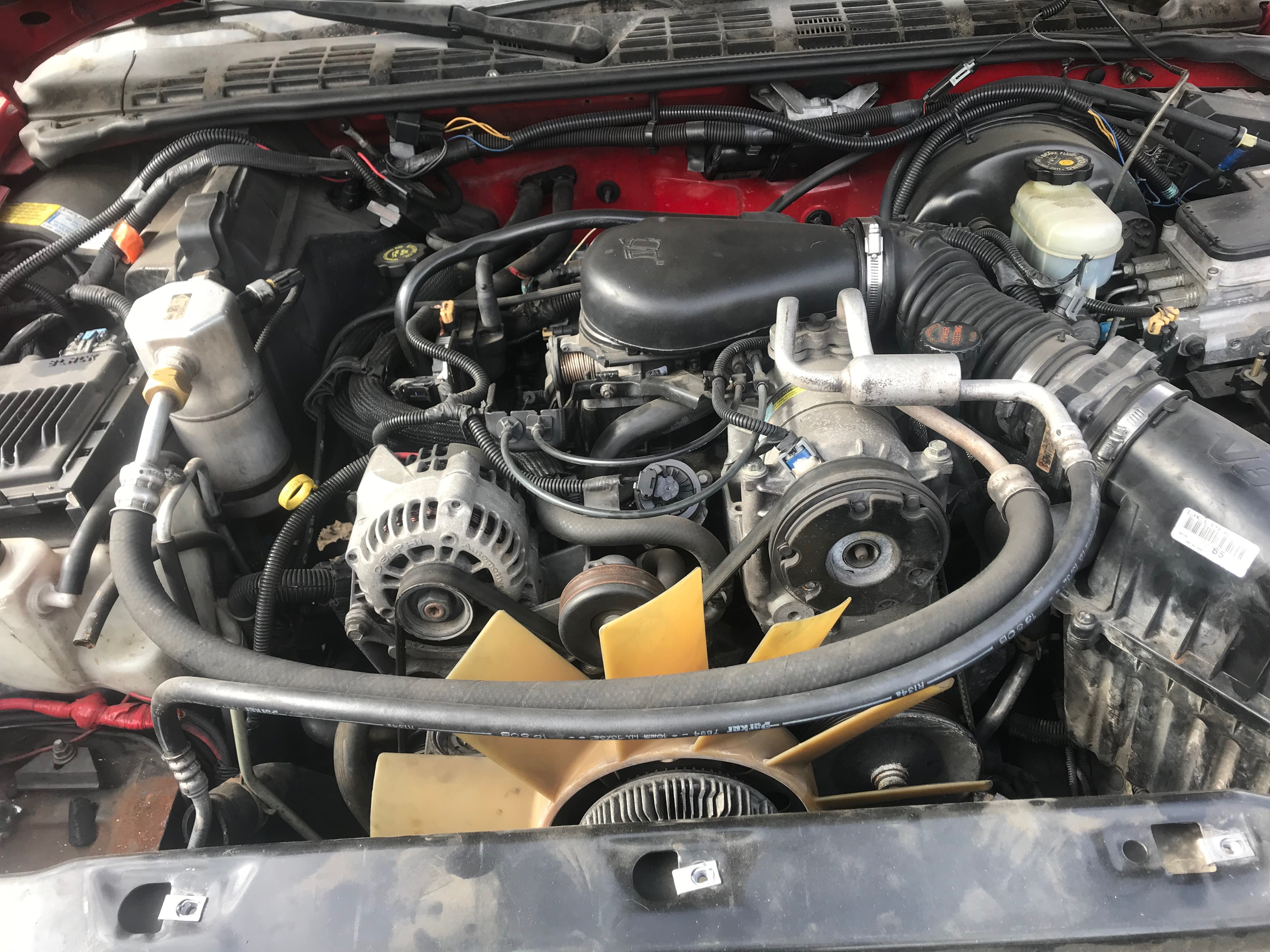 2001-2002 CHEVROLET S10 BLAZER ENGINE