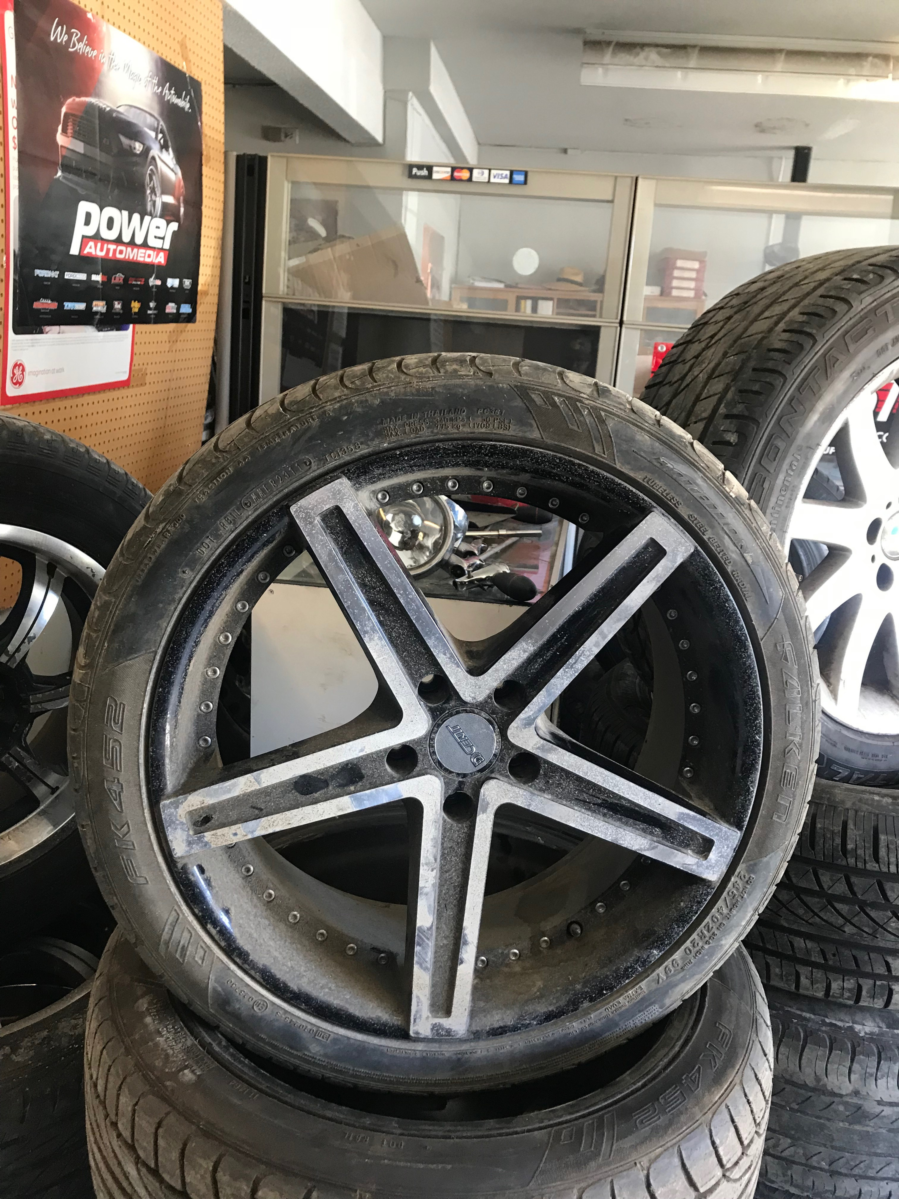 20” DCENTI IROC REPLICA WHEELS