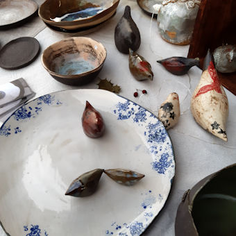 Expo/vente au Ptit marché de Margon de noël