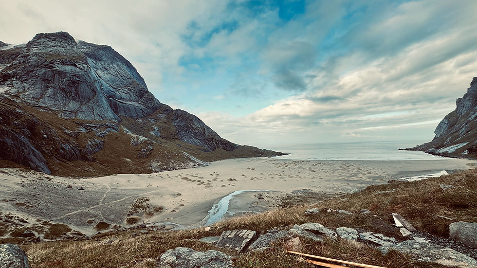An incredible morning hike across the island