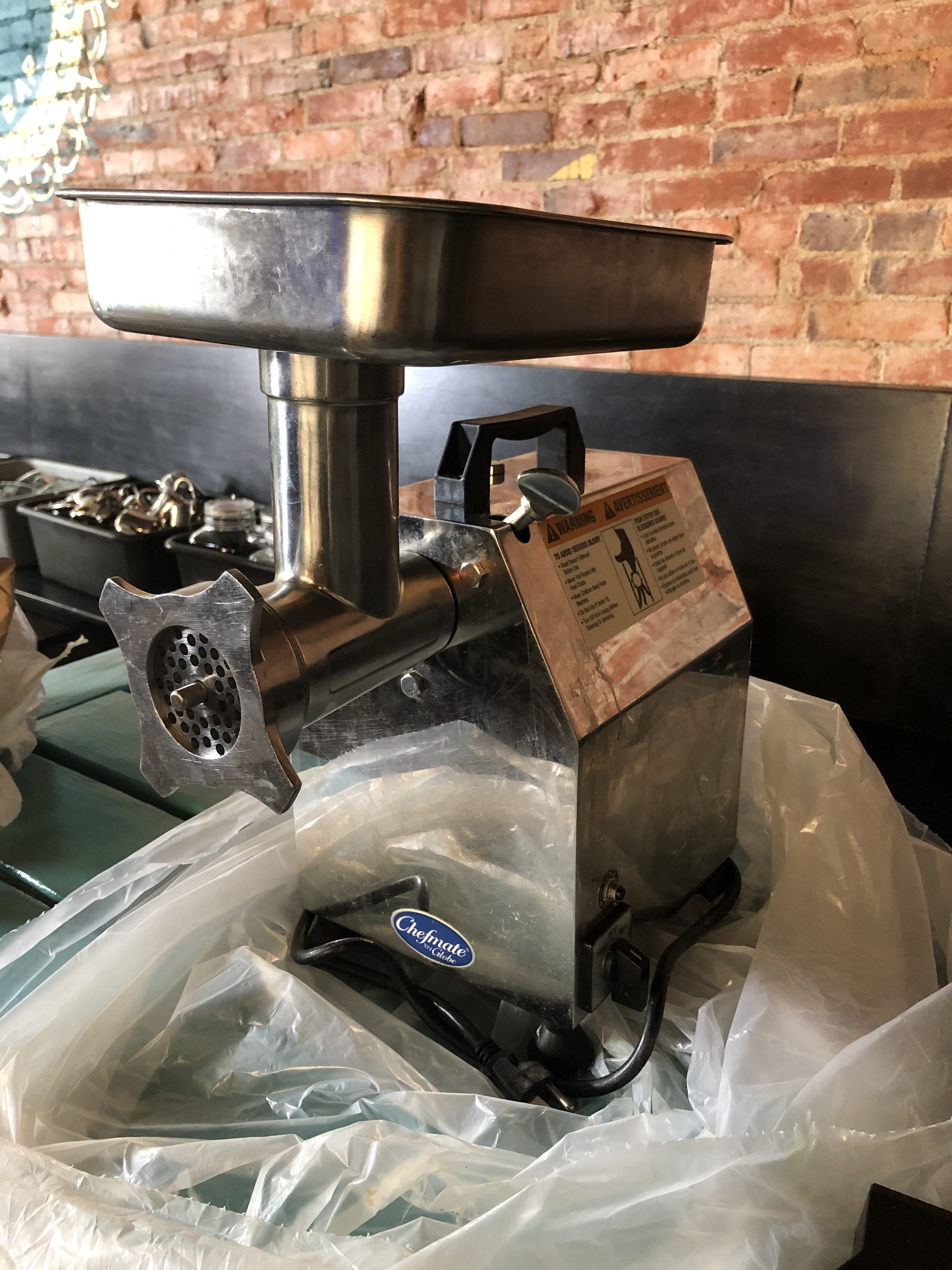 Globe Meat Grinder