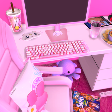 Kawaii Keyboard + Wireless Portable Keyboard