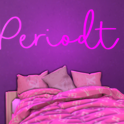 Periodt Neon Sign