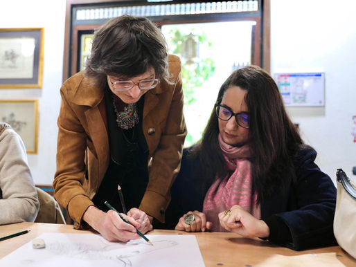 Quand le cheval arabe naît sous le trait du crayon