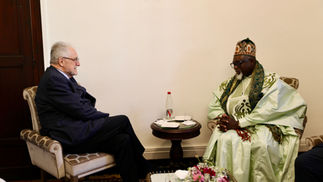 Le recteur reçoit Thierno Amadou Ba, khalife de Bambilor