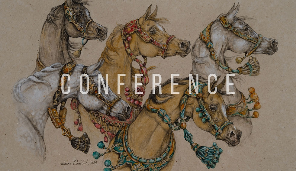 "Le cheval arabe : ses origines, sa place dans la tradition musulmane, son influence génétique, ses emplois aujourd’hui"