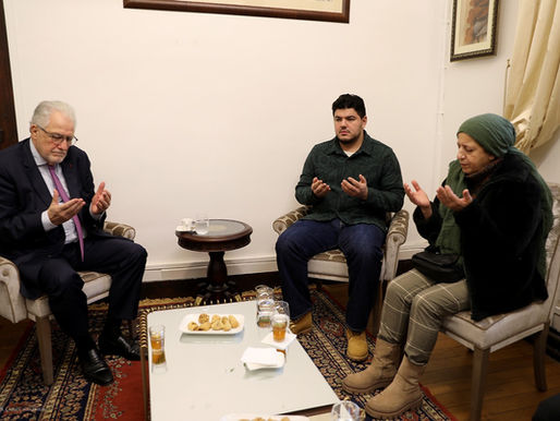 Le recteur reçoit la famille de Mehdi Kessaci