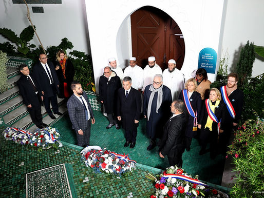 11 novembre : le ministre de l'Intérieur à la Grande Mosquée de Paris