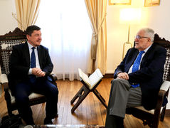 Le recteur a reçu le mufti de Pologne, Tomasz Miśkiewicz