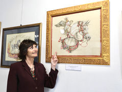 Inauguration de l'exposition 'Chevaux du vent' de Marine Oussedik