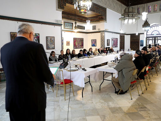 Le recteur réunit le personnel de la Mosquée de Paris pour souhaiter ses meilleurs vœux