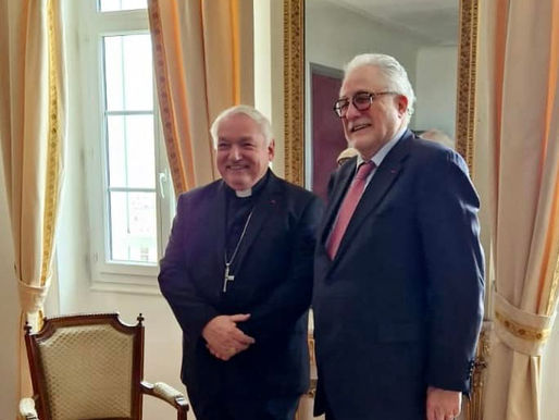 Rencontre avec Mgr Jean-Marc Aveline, archevêque de Marseille