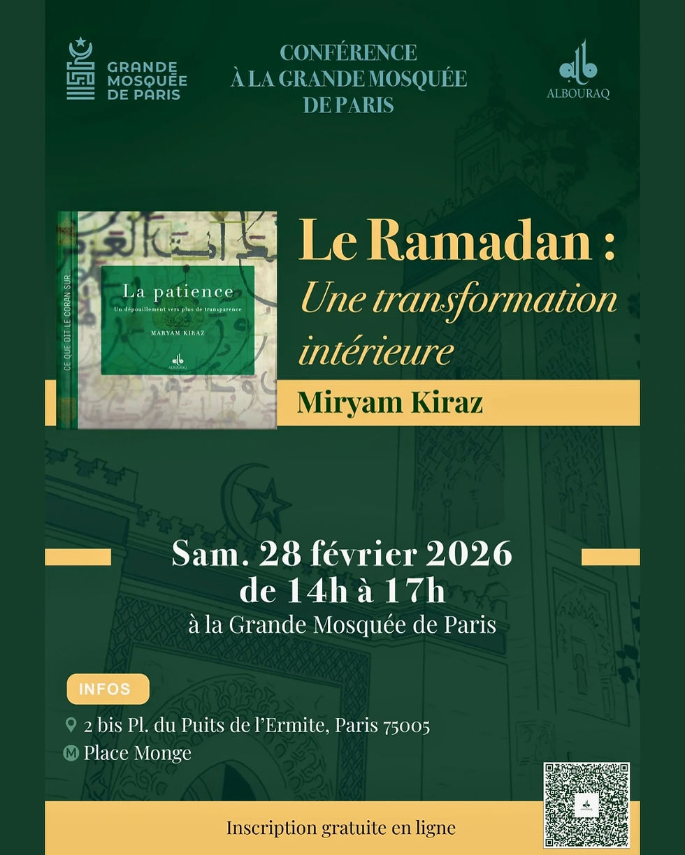 "Le Ramadan : une transformation intérieure", avec Miryam Kiraz