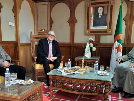 Le recteur rencontre le président du Haut Conseil Islamique d’Algérie