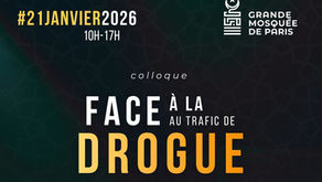 Colloque - "Face à la drogue", le mercredi 21 janvier 2026