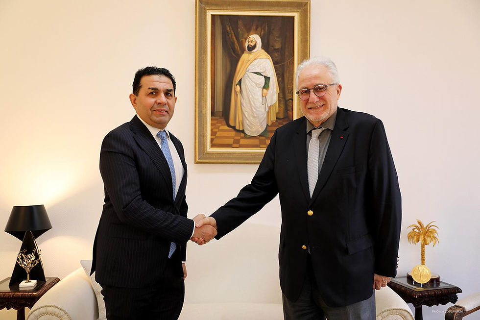 Thair Al-Jumali, chargé d’affaires de l’ambassade d’Irak en France