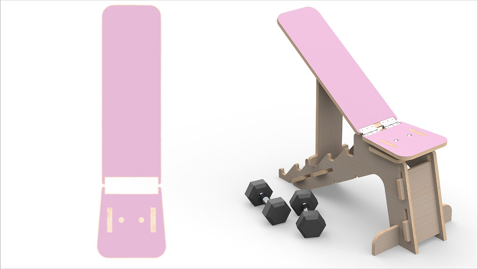 Pantone Weights Bench Vinehall Store