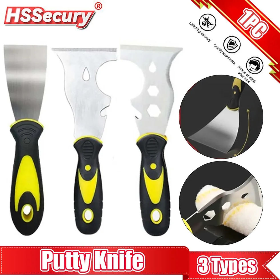 Thumbnail: 15 in 1 Multifunctional Putty Knife Stainless Steel Paint Scraper Removal 