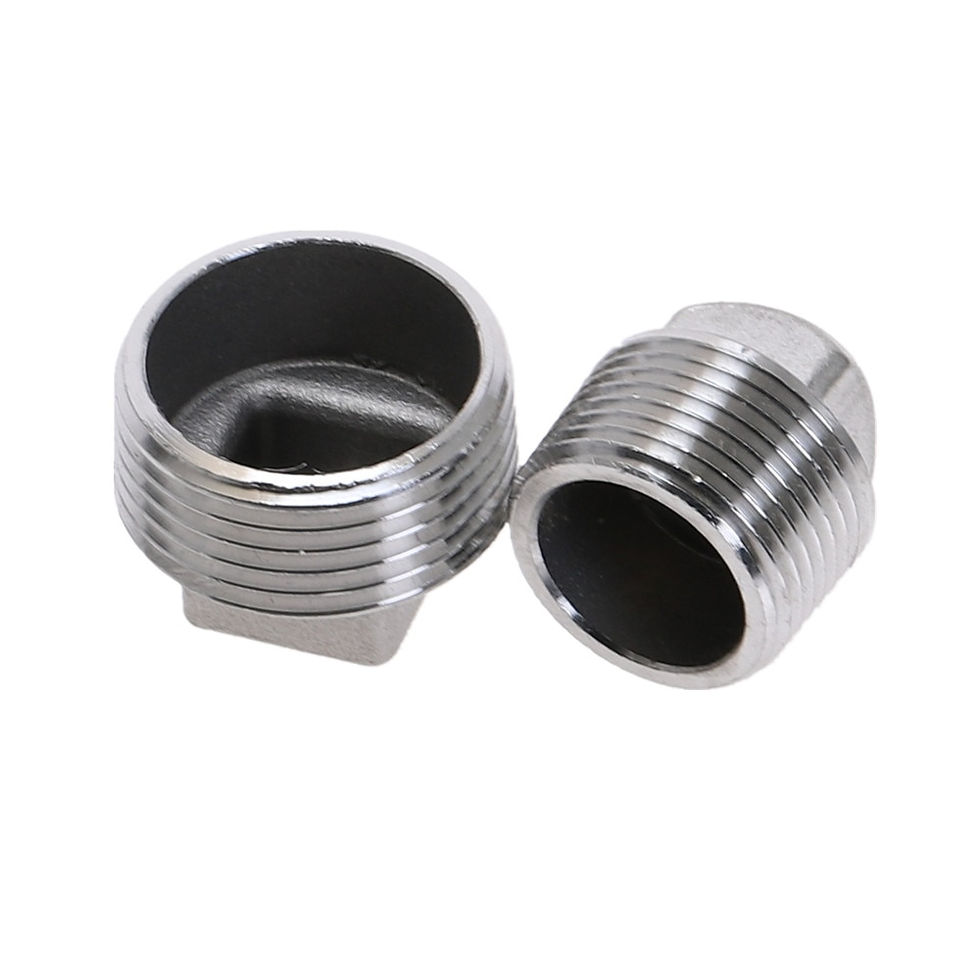 Thumbnail: 1pcs Tube Plug Accessories Male Thread 1/4'' 3/8" 1/2'' 3/4" 1" 