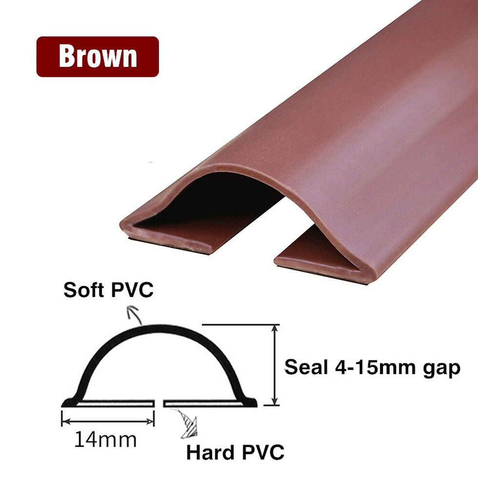 Thumbnail: Door Bottom Seal Strip Sound Insulation Adhesive Window Seal Weatherstrip 