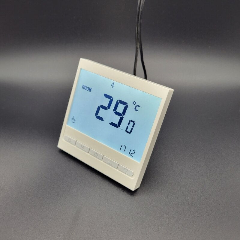 Thumbnail: Ultra-narrow Boarder LCD Floor Heating Temperature Regulator Controller 