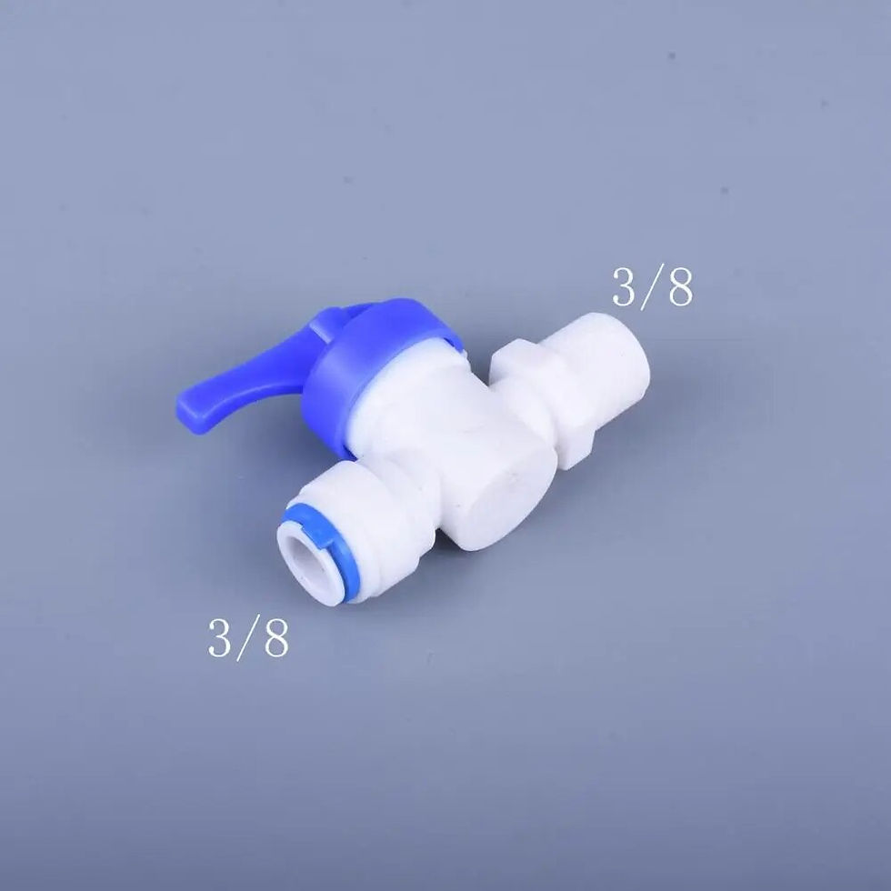 Thumbnail: 1/4 Hose Fitting Plumbing Fittings for Water Pipe Quick Connector 3/8 Filter 