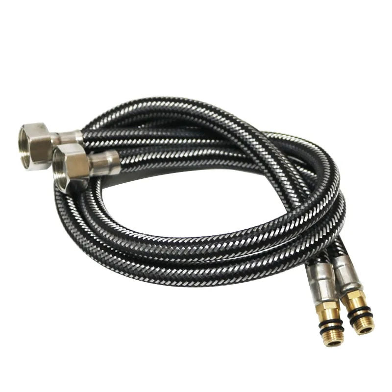 Stainless Steel Nylon Braided Tube Pipe Hose Silicone Plumbing