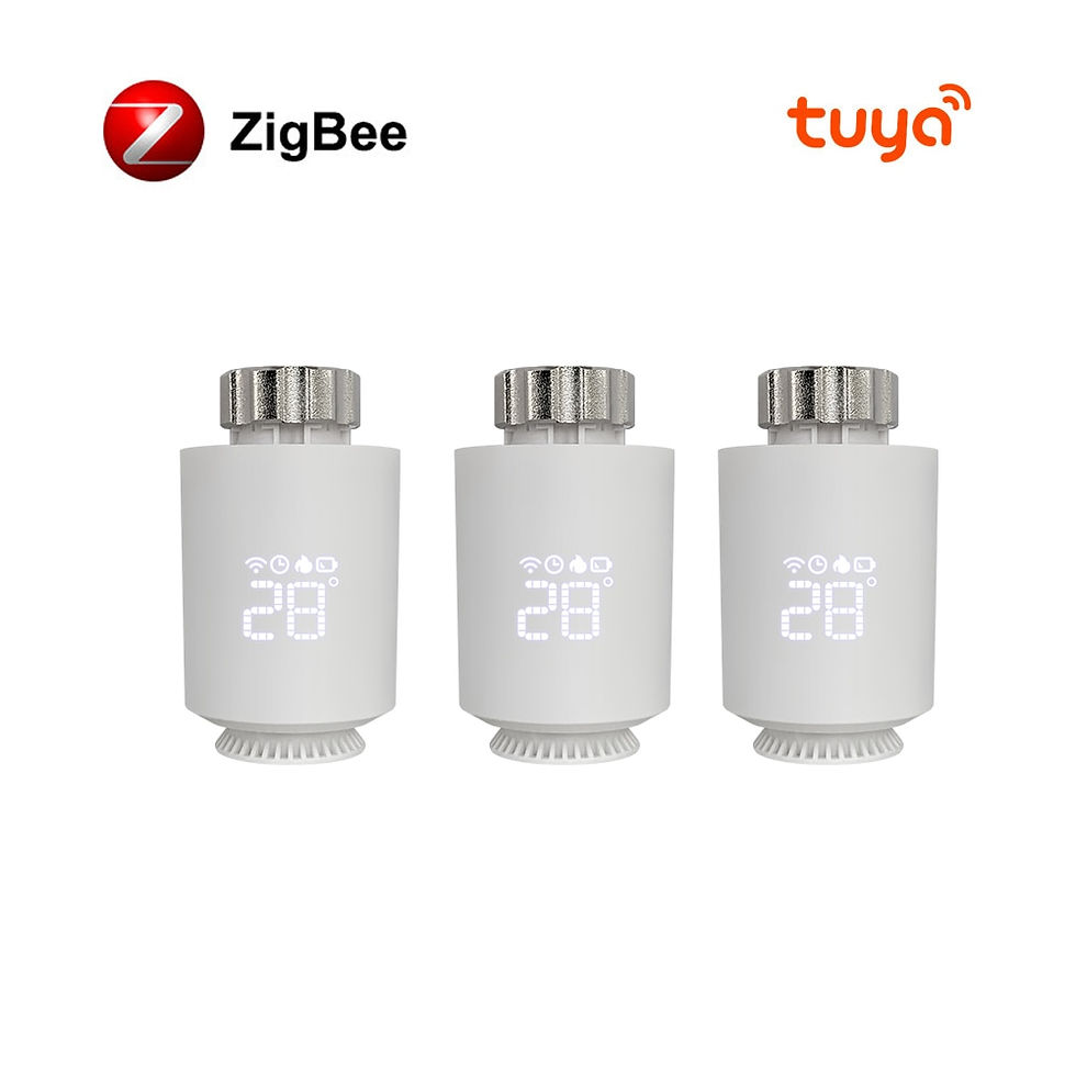 Thumbnail: AVATTO Tuya ZigBee Radiator Actuator Thermostat,Smart TRV Thermostatic 