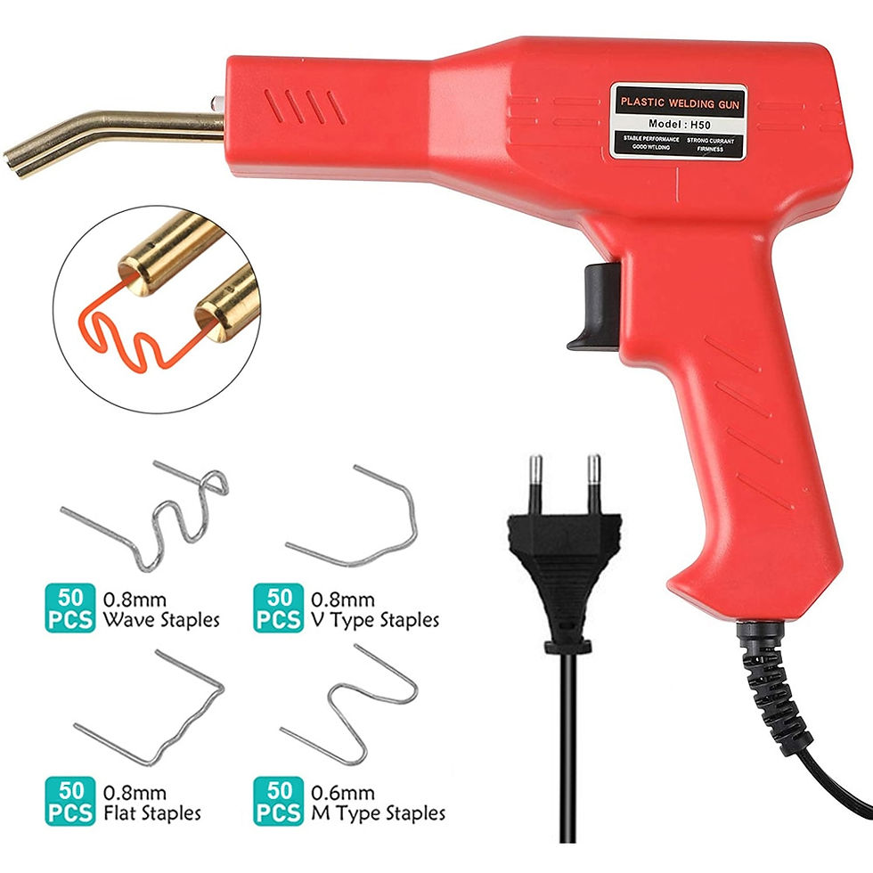 Thumbnail: 50W Hot Stapler Plastic Welding Machine Car Bumper Repair Kit Plastic Repair