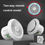 Thumbnail: 4''6'' Exhaust Fan Adjustable Speed Duct Fan Kitchen Window Airflow Air 