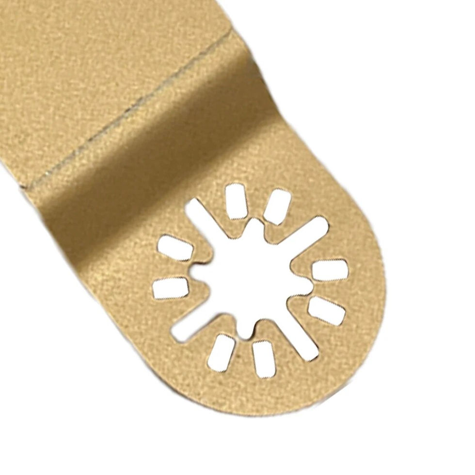 Thumbnail: Gold Diamond Carbide Oscillating Multitool Saw Blade Precision Cutting Of Tiles,