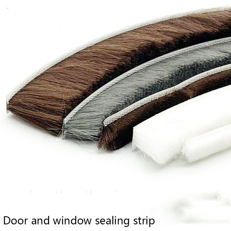 Thumbnail: Self-adhesive Sealing Wind-proof Brush Strip For Home Door Window Sound
