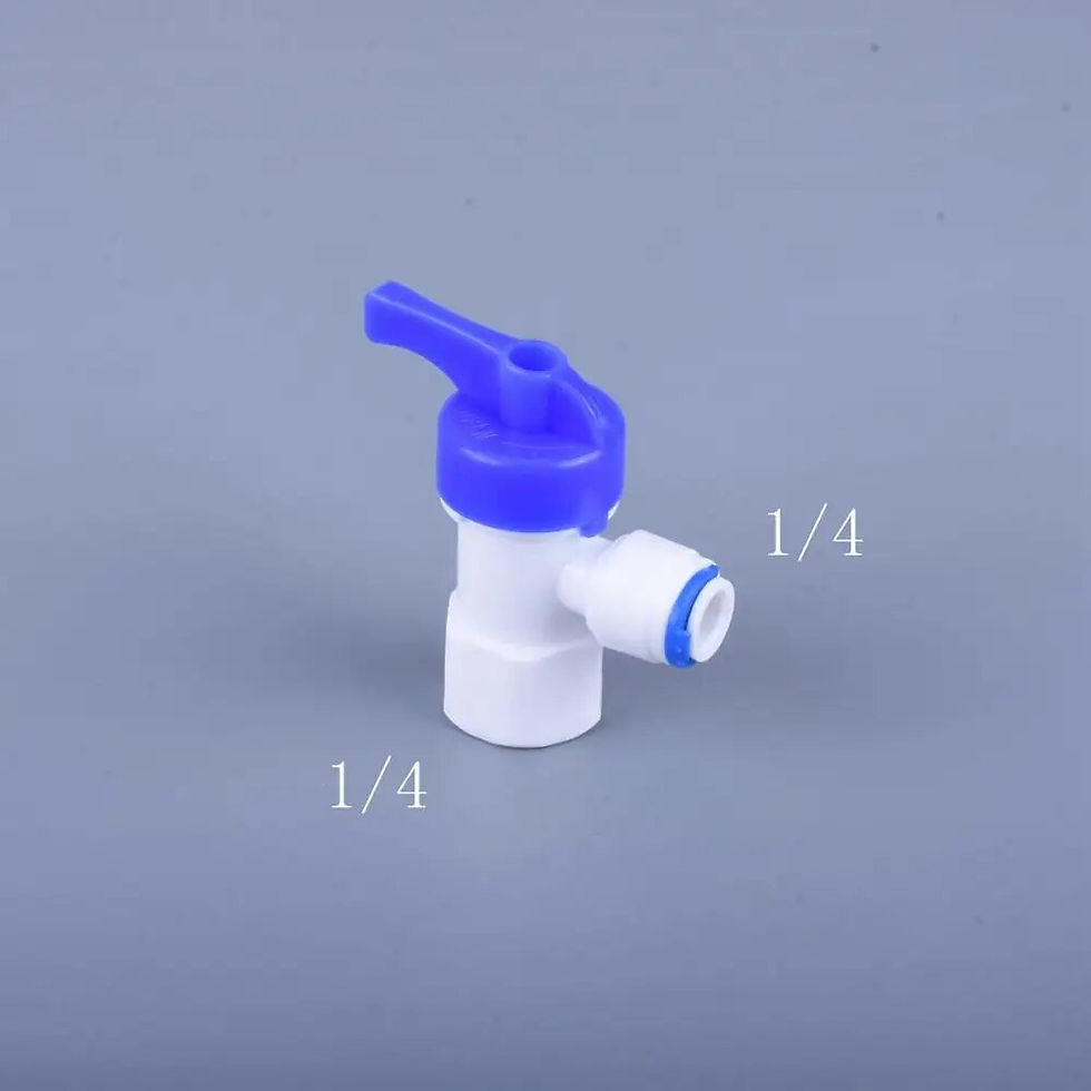 Thumbnail: 1/4 Hose Fitting Plumbing Fittings for Water Pipe Quick Connector 3/8 Filter 