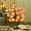 Thumbnail: LED Rose Flowers Table Lamp Christmas Tree Fairy Lights Maple Leaf Night Lights 