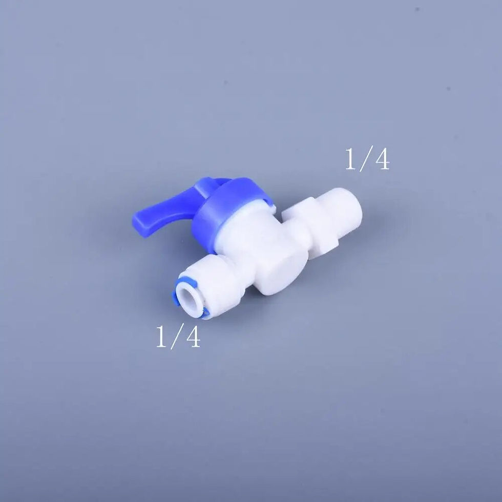 Thumbnail: 1/4 Hose Fitting Plumbing Fittings for Water Pipe Quick Connector 3/8 Filter 