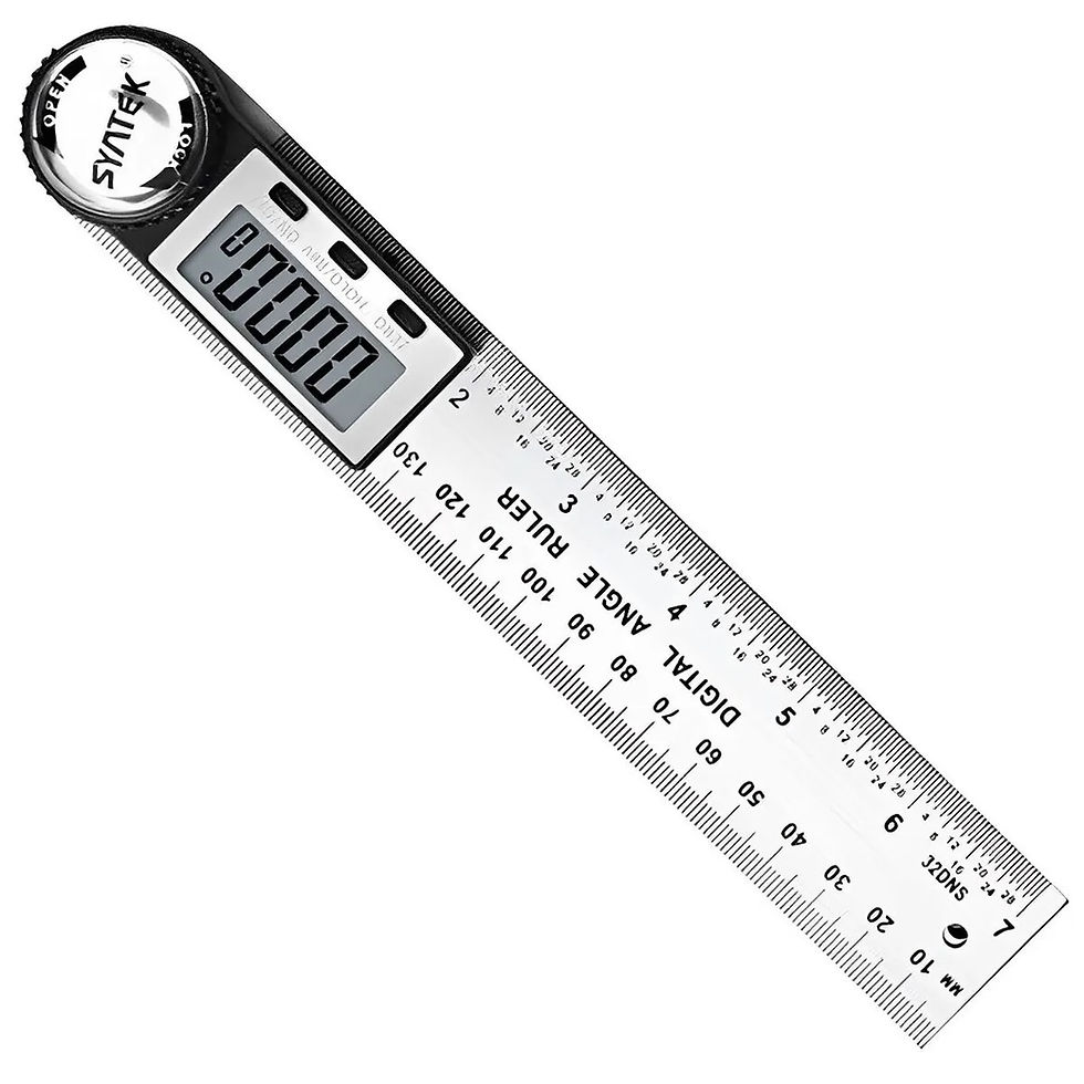 Thumbnail: 200MM 300MM 500MM Stainless Steel Digital Angle Ruler Electronic 
