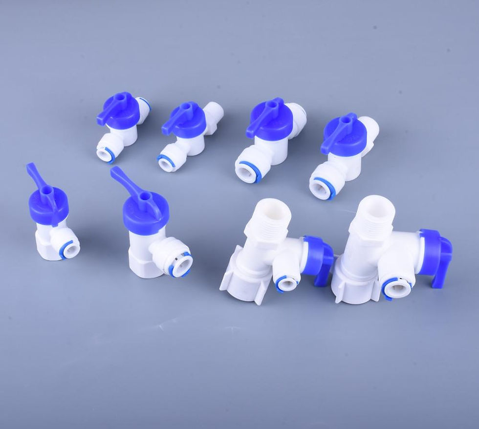 Thumbnail: 1/4 Hose Fitting Plumbing Fittings for Water Pipe Quick Connector 3/8 Filter 